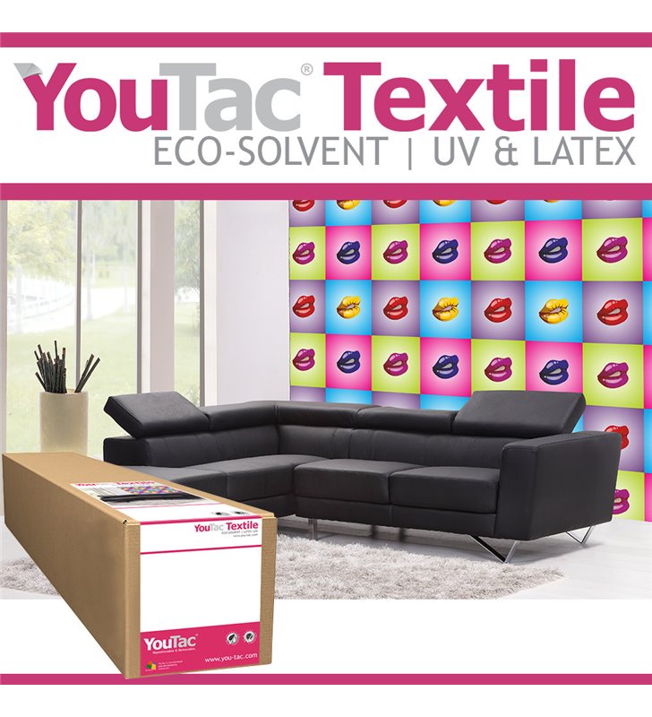 IYT102 YouTac Textile ES 300 gsm, folie Youtac, eco solvent,