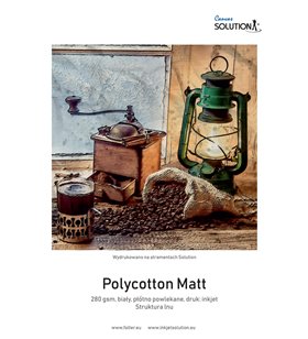 Solution Canvas Polycotton Matt 280 gsm, fotoplátno, tisk na plátno