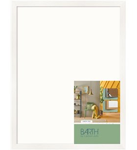 Hotový rám BARTH série 210: Popelavě bílá, rámování fotografií, klip rám, obrazove ramy