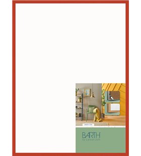 Hotový rám BARTH série 916: Červená, rámování fotografií, klip rám, obrazove ramy