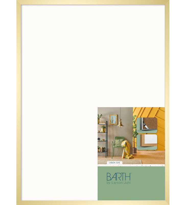 Hotový rám BARTH série 916: Zlatá, rámování fotografií, klip rám, obrazove ramy