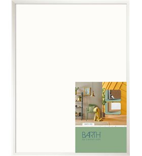 Hotový rám BARTH série 916: Kartáčované stříbro, rámování fotografií, klip rám, obrazove ramy