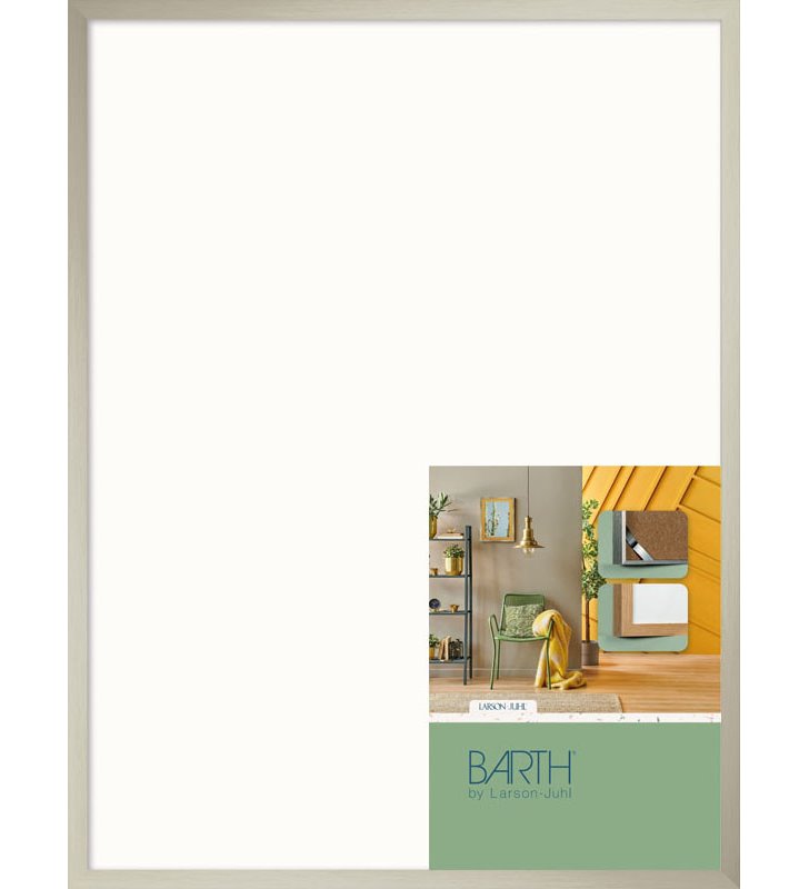 Hotový rám BARTH série 916: Kartáčovaný světlý bronz, rámování fotografií, klip rám, obrazove ramy