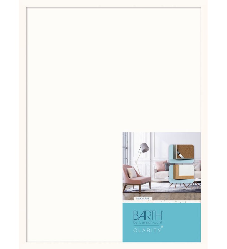 Hotový rám BARTH série 1125: Přírodní bílá, galerijní sklo, obrazove ramy, ramarstvi Praha 