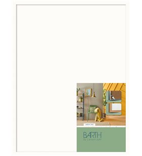 Hotový rám BARTH série 1125: Bílá, rámečky, hotové rámy na obrazy, rámy