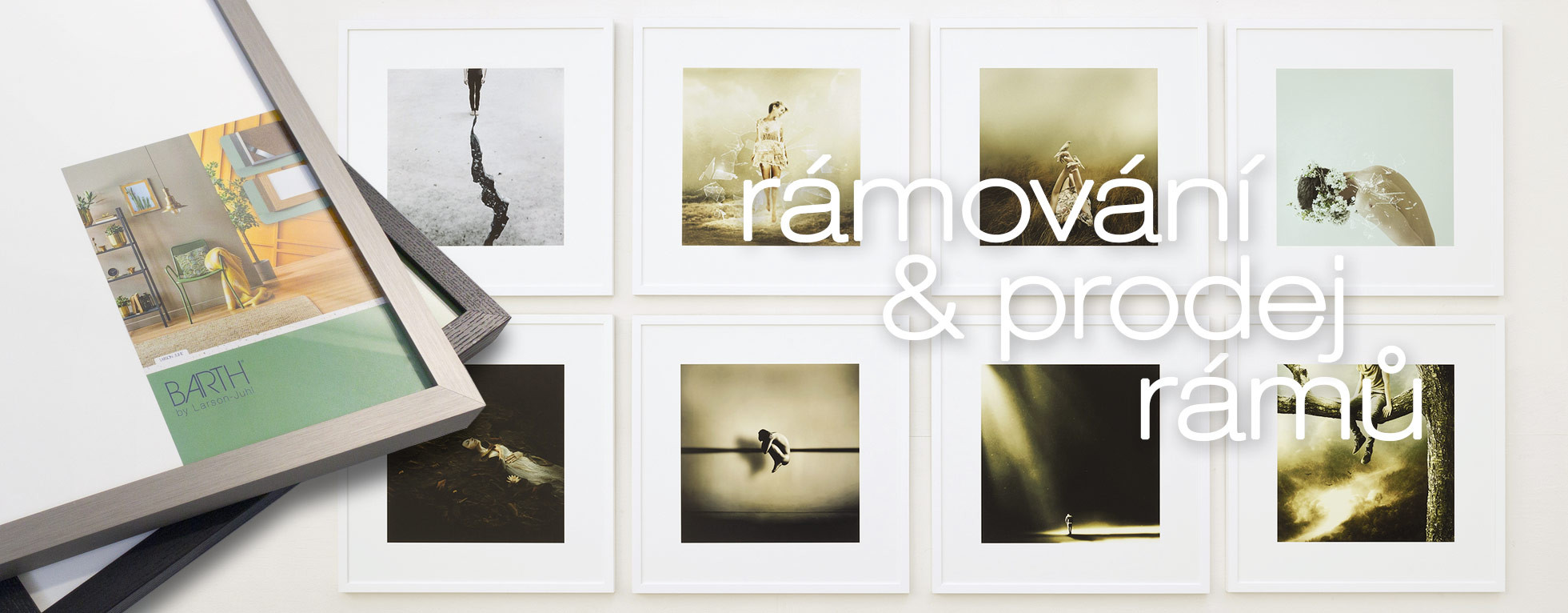Rámování fotografií | rámy | Barth | rámy Nielsen a Larson Juhl